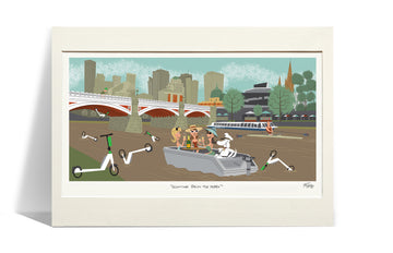 "Scooting Down the Yarra"