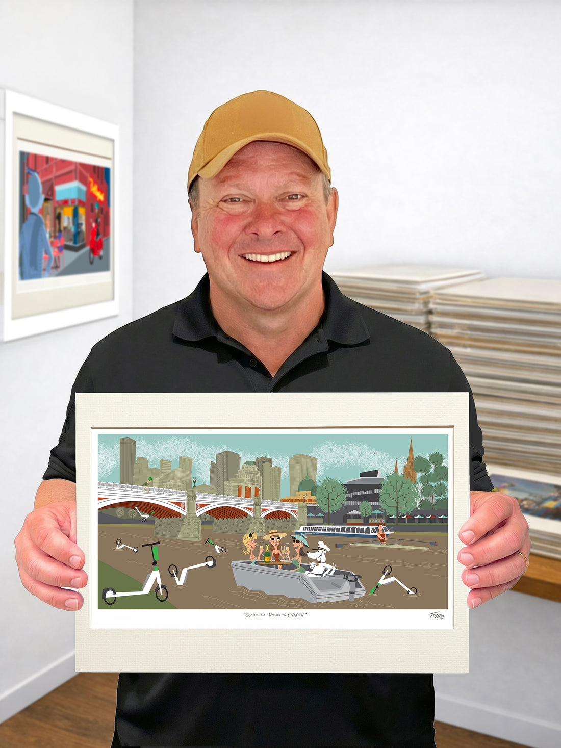 "Scooting Down the Yarra"